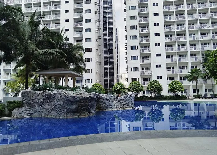 Apartment 2 Bedrooms 1cr Shore 1 Residences Upto 7 Person-15mins Walk To Moa Manila